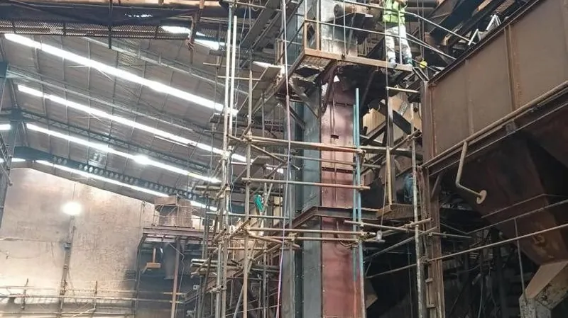 Illustrative photo of palm oil mills and refineries work