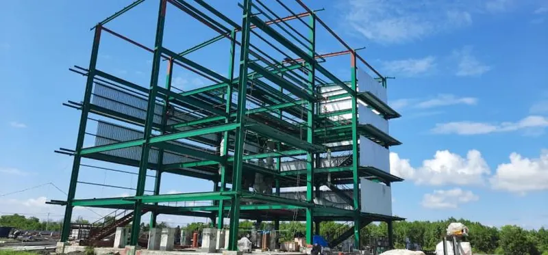 Steel structures work
