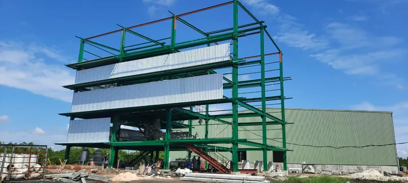 Steel structures work
