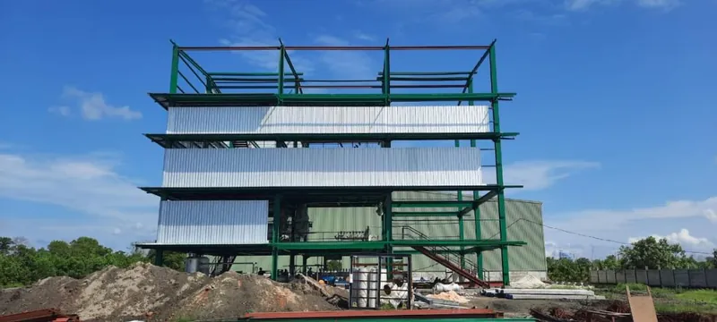Steel structures work