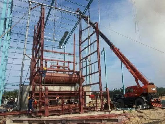 Illustrative photo of steel structures work