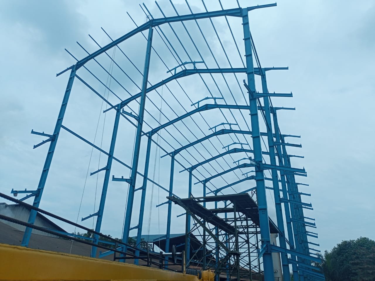 Steel Struktur Sterilizer Building